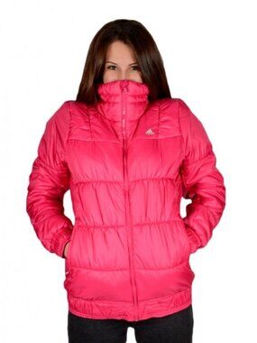 Adidas Pink Warm Puffer Jacket